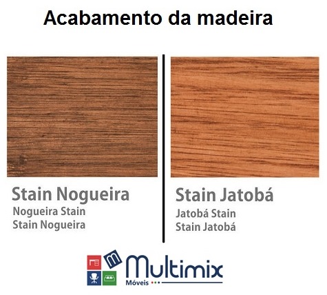 Mesa Churrasqueira Primavera para Área Externa Retangular 0,86 m X 1,60 m - Madeira Eucalipto, Acabamento Stain Jatobá - Espaço Casa e Jardim