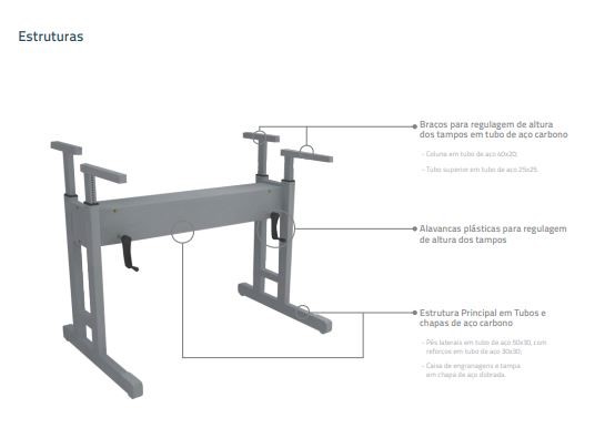 Módulo Simples Reto | Larg. 120cm X Prof. 68 cm X Alt. 120cm - 18 mm ***Módulo Completo***