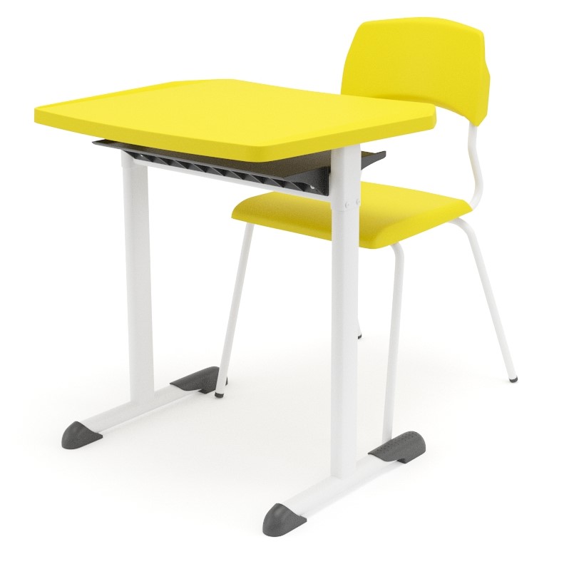 Conjunto Mesa e Cadeira Escolar Eloplax Juvenil