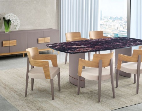 Mesa De Jantar Romana - 2,20m X 1,10m X 0,75m