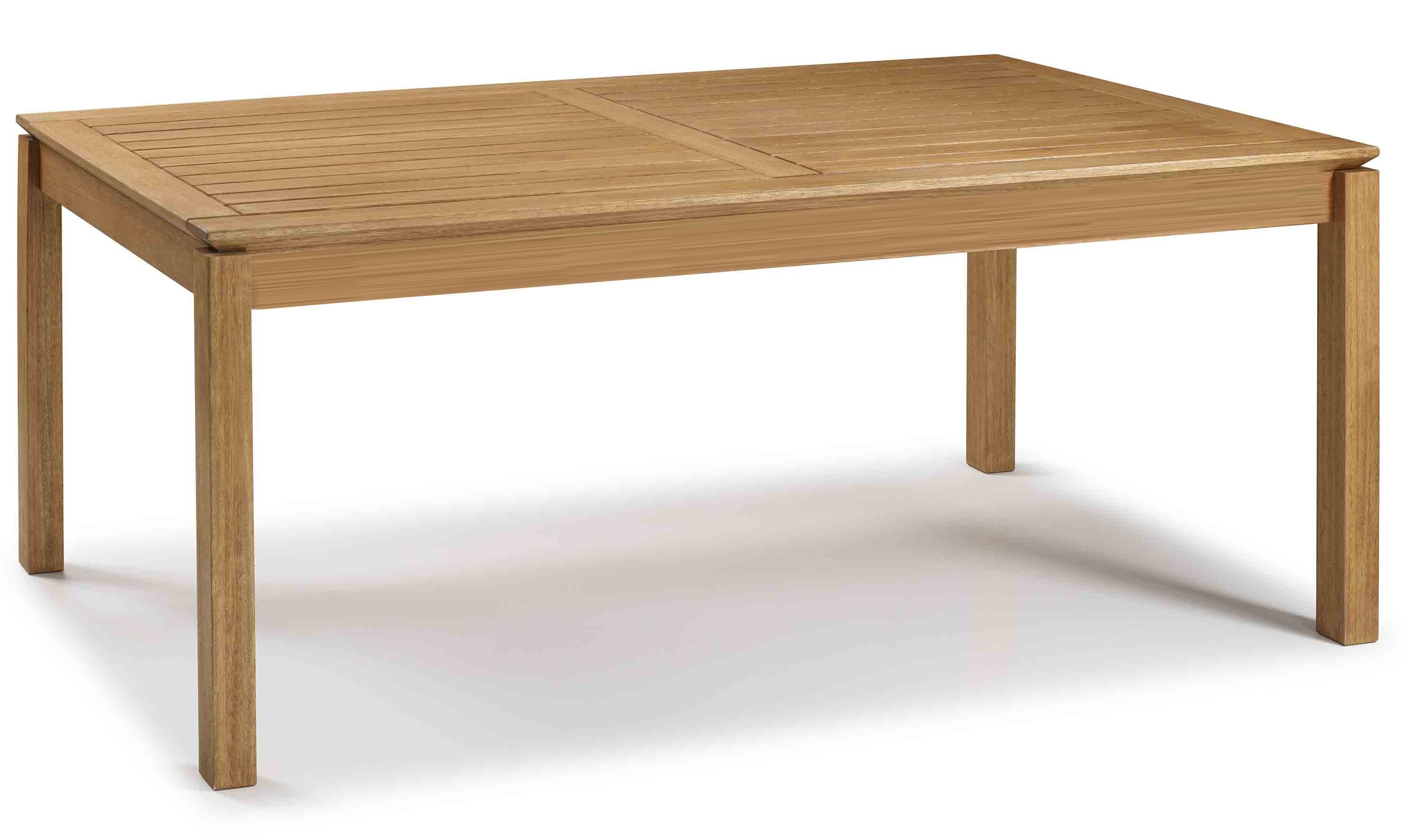 Mesa De Jantar Em Madeira Corda Areia | Linha Traço - Alt. 0,75 Cm X Larg. 1,80 Cm X Prof. 0,93 Cm - Espaço Casa E Jardim