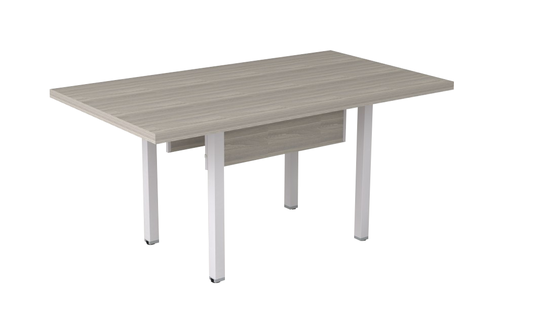 Mesa De Reunião Pé Trave 250 X 100 | Linha Prima ARQ 40mm